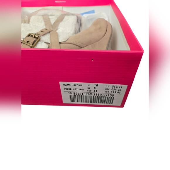 NIB Shoedazzle size 10 Jacobia wedges - Picture 2 of 5